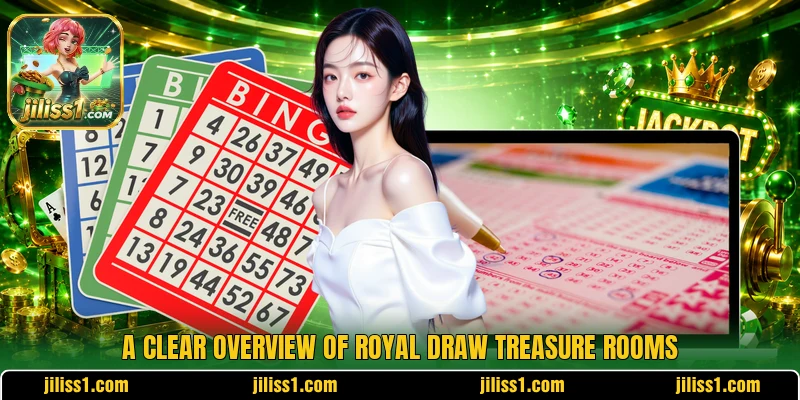 A clear overview of Royal Draw Treasure rooms A clear overview of Royal Draw Treasure rooms