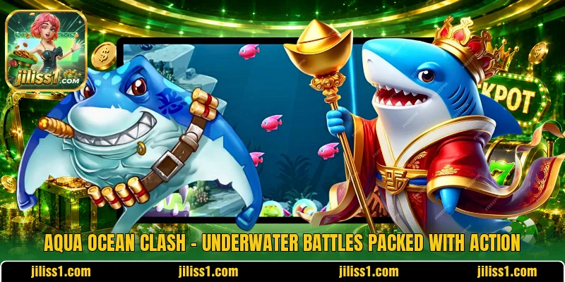 aqua ocean clash underwater battles packed with action