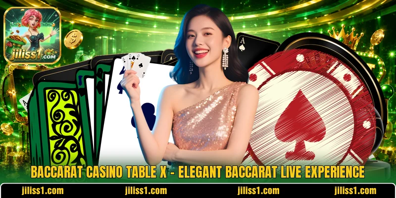 Baccarat Casino Table X – Elegant Baccarat Live Experience