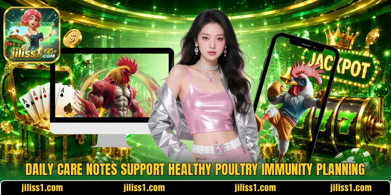 Daily care notes support healthy poultry immunity planning Daily care notes support healthy poultry immunity planning