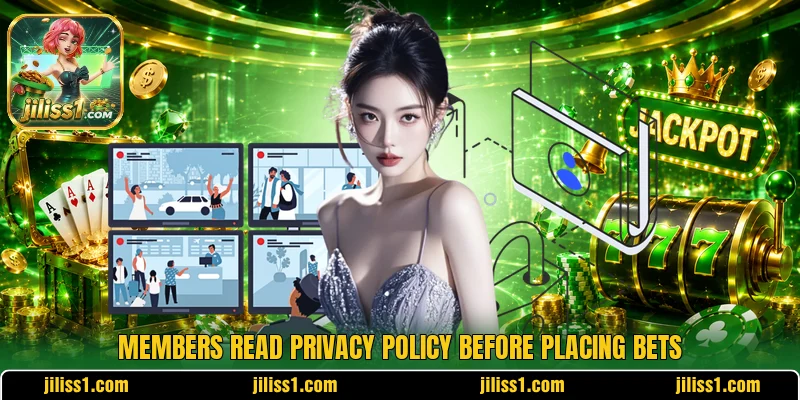 Members read privacy policy before placing bets Members read privacy policy before placing bets