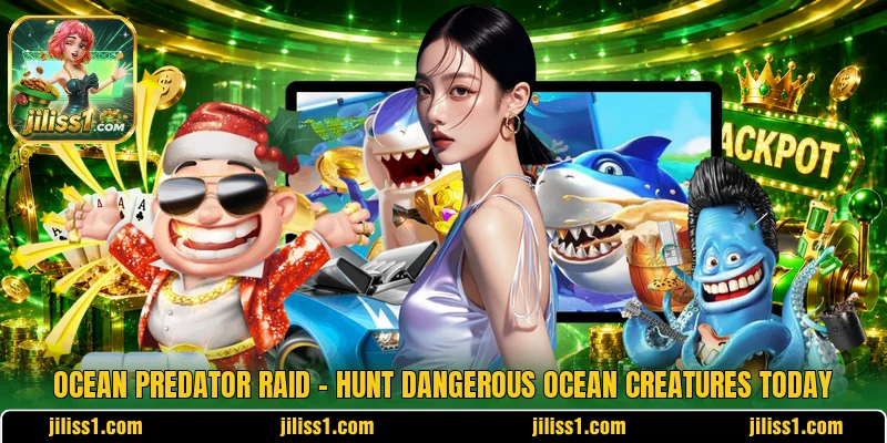Ocean Predator Raid – Hunt Dangerous Ocean Creatures Today