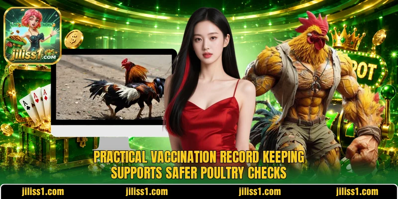 Practical vaccination record keeping supports safer poultry checks Practical vaccination record keeping supports safer poultry checks
