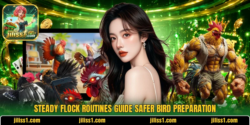 Steady flock routines guide safer bird preparation Steady flock routines guide safer bird preparation