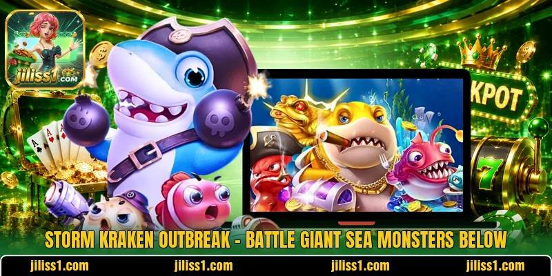 storm kraken outbreak battle giant sea monsters below