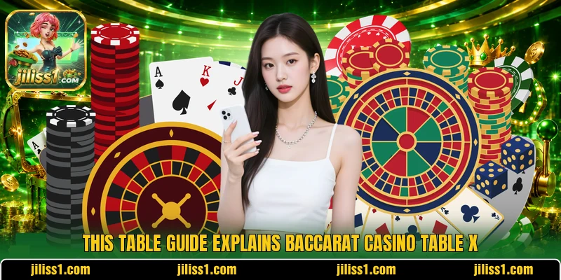 This table guide explains Baccarat Casino Table X This table guide explains Baccarat Casino Table X